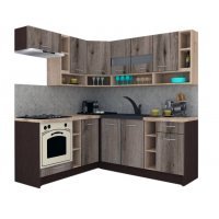 Bucatarie de Colt COSSY NEW 180-200 ST. Wenge / Decor K366